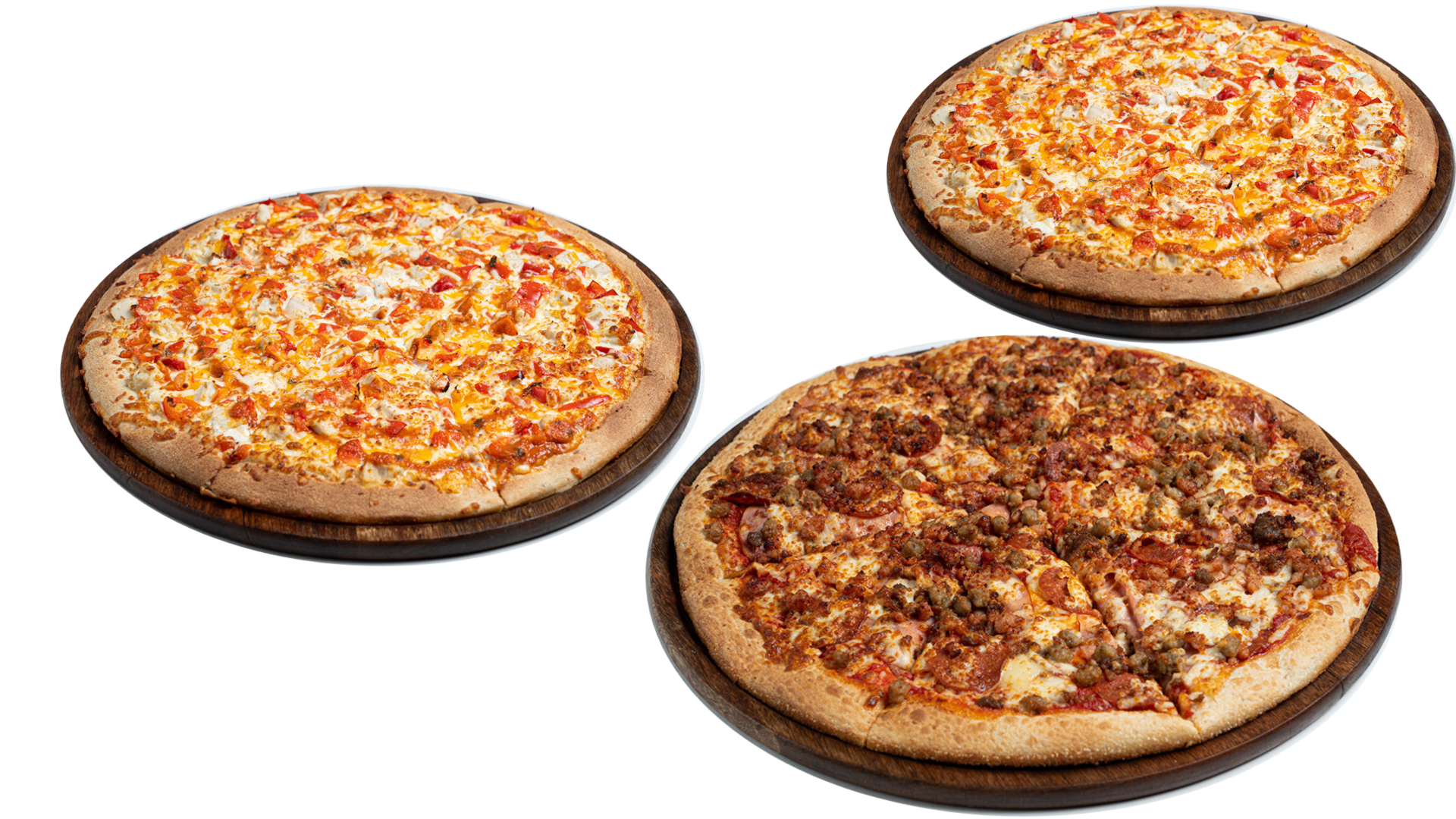 3 Pizzas Deal